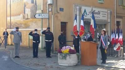 Commémoration du 11 novembre à Auriol